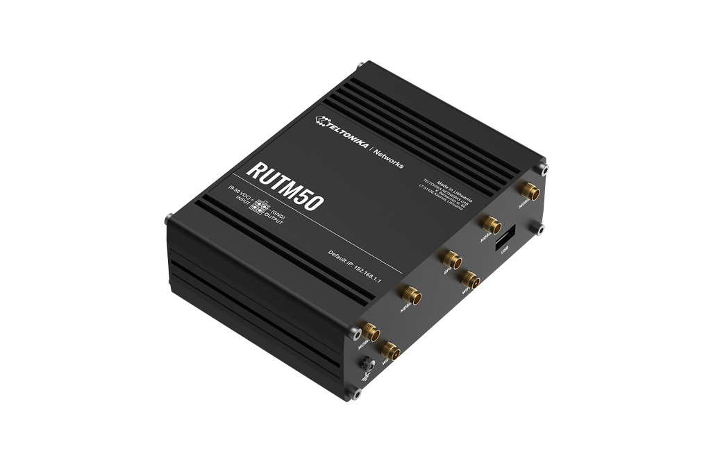 Teltonika RUTM50 - 5G router, w/CAT19 LTE