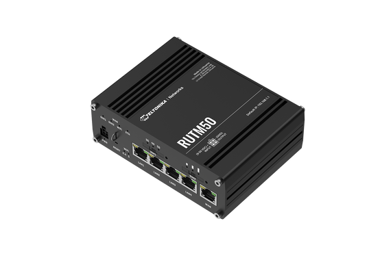 Teltonika RUTM50 - 5G router, w/CAT19 LTE