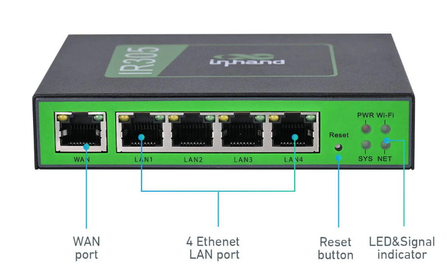 InHand Networks IR305-FQ39-WLAN - CAT 6 Router