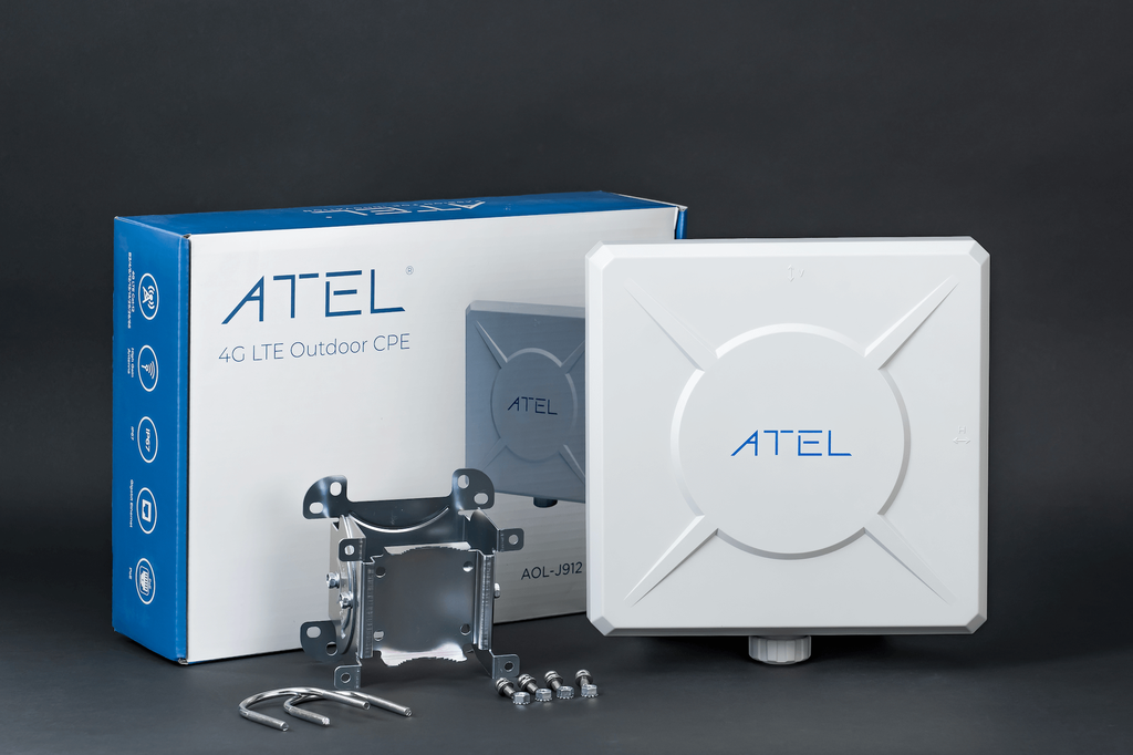 ATEL J912 Outdoor Router - LTE  CAT 12, with/Power injector